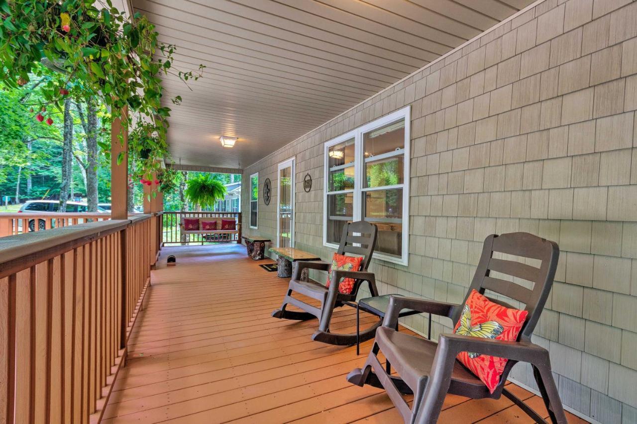 Beech Mountain Home With Covered Deck, Near Skiing! Экстерьер фото